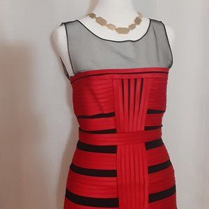 red & black dress size 0-2